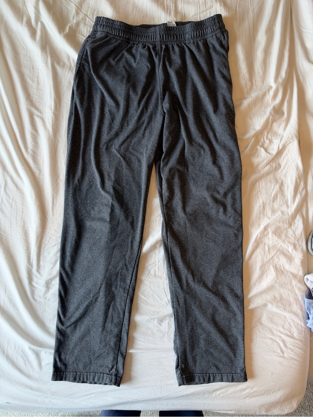 GAIAM Men's Charcoal Elastic-Waist Pants